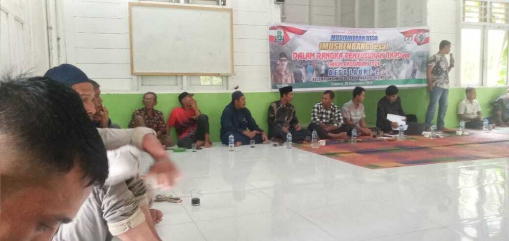 Musyawarah Desa (MUSRENBANG Desa) Dalam Rangka Penyusunan RKPDesa Tahun Anggaran 2025